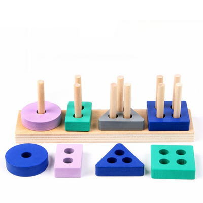 Shape Sorting Puzzle | Montessori Toys | Learn & Play