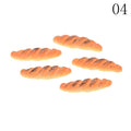 6Pcs Strip Bread with Basket