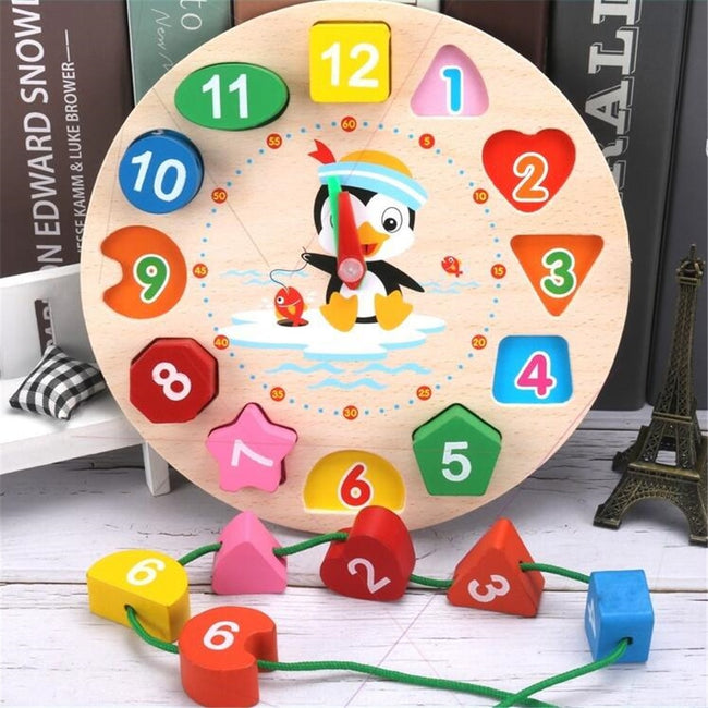 Montessori Clock Puzzles | Clock Puzzles for Kids