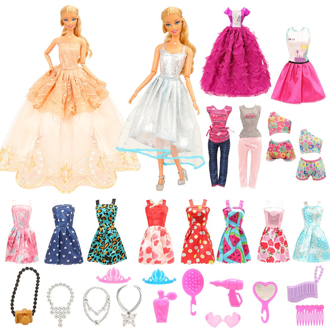 Fashion Doll Closet including 73 Pieces For Barbie