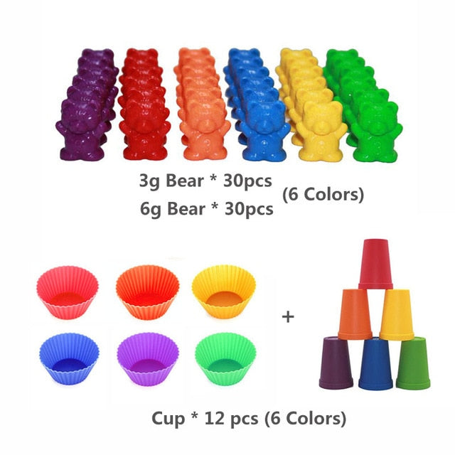 Montessori Counting Bears | Fun Math Manipulative for Home