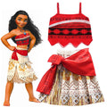 Moana Costume with Necklace & Pet Pig